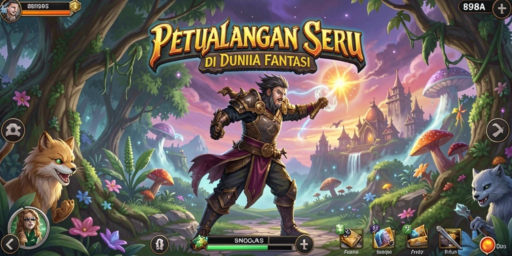 Gameplay 898A yang penuh petualangan dan eksplorasi mendebarkan.