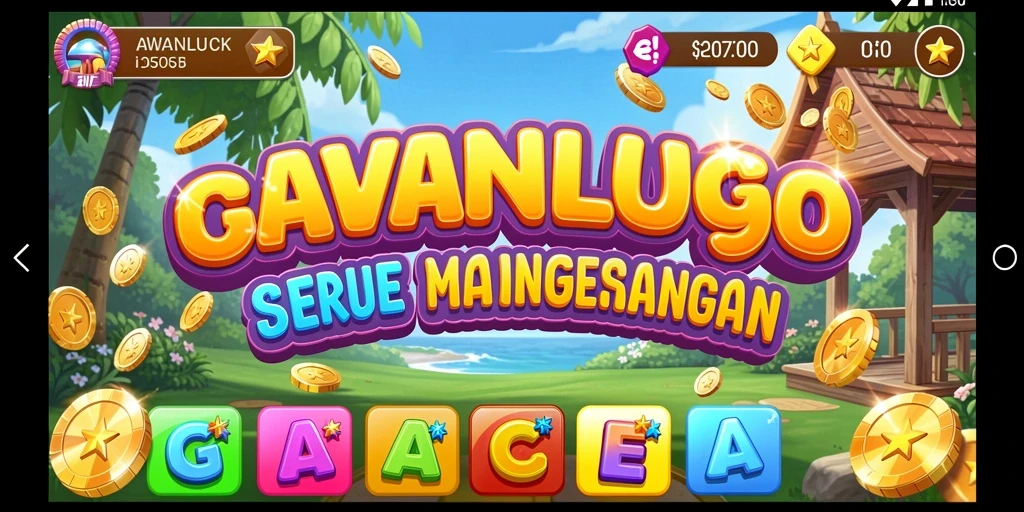 Tampilan gameplay seru dari AWANLUCK yang menampilkan momen Bingo.