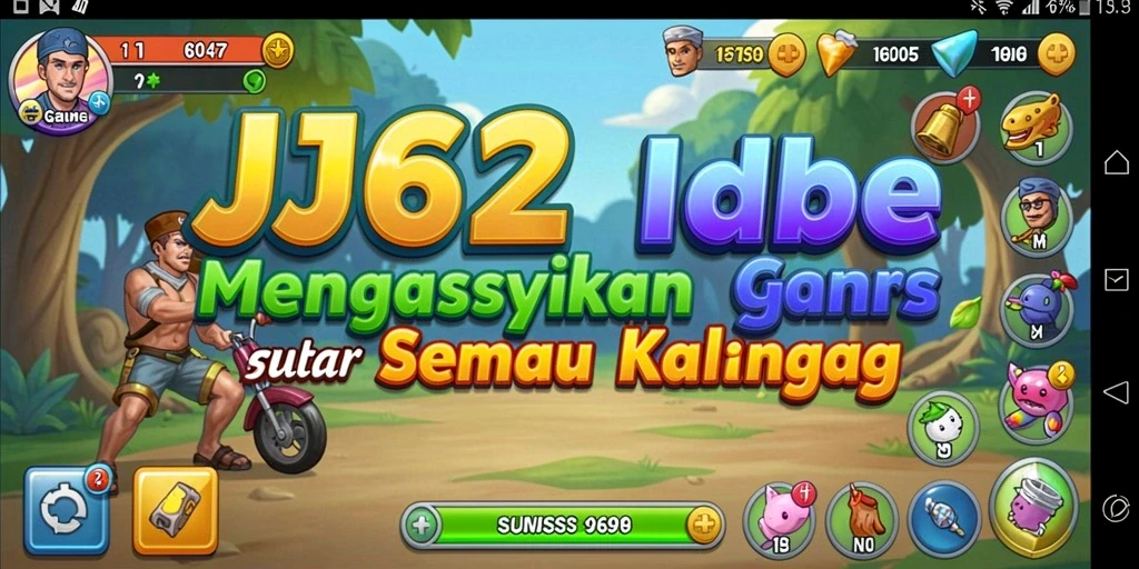 Tampilan gameplay <strong>JJ62</strong> yang menarik dan menyenangkan.