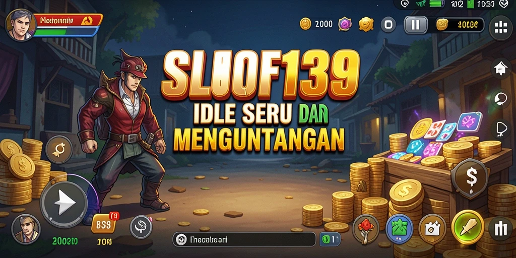 Tampilan gameplay menarik SLOT138 yang penuh warna dan seru.