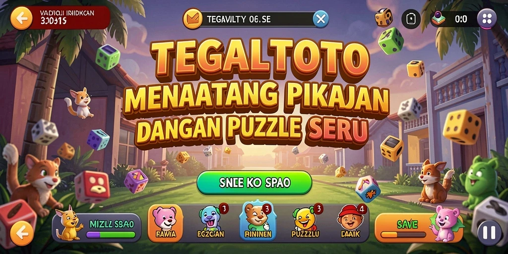 Gameplay menantang dalam TEGALTOTO dengan berbagai teka-teki menarik.