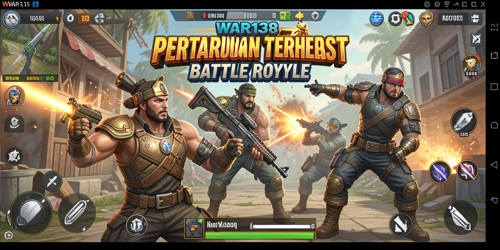 Gameplay seru dan pertempuran epik di WAR138.